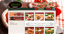 Desktop Screenshot of gustopizzeria.com